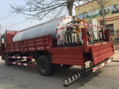 乳化瀝青灑布車或乳化瀝青灑布機的工作原理